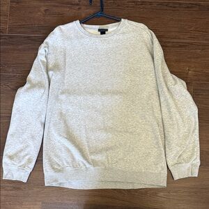 H&M Men's Heather Gray Crewneck Sweater